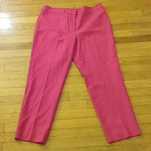 Talbots Heritage Pink Wool Dress Pants